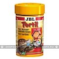 JBL Tortil, 100 мл - корм для водных черепах в таблетках