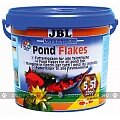 JBL Pond Flakes, 10.5 л - основной корм для прудовых рыб