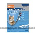 Hartz Ultra Guard (Plus) Collar for Cats and Kittens - ошейник от блох и клещей для кошек и котят, белый